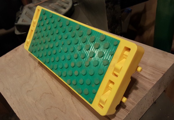 underside of push block