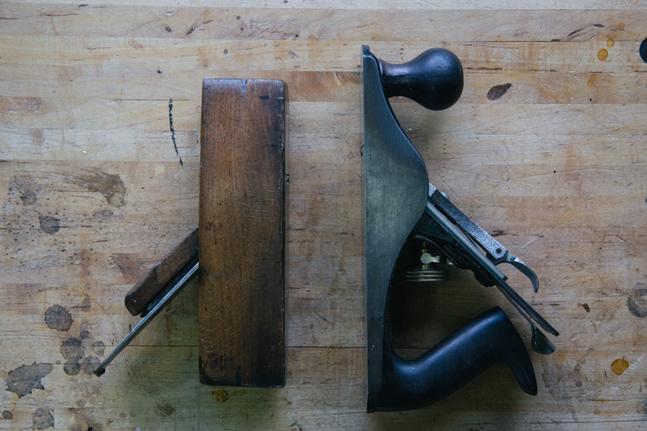 Wooden and Metal Smoothing Planes