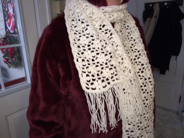crochet scarf