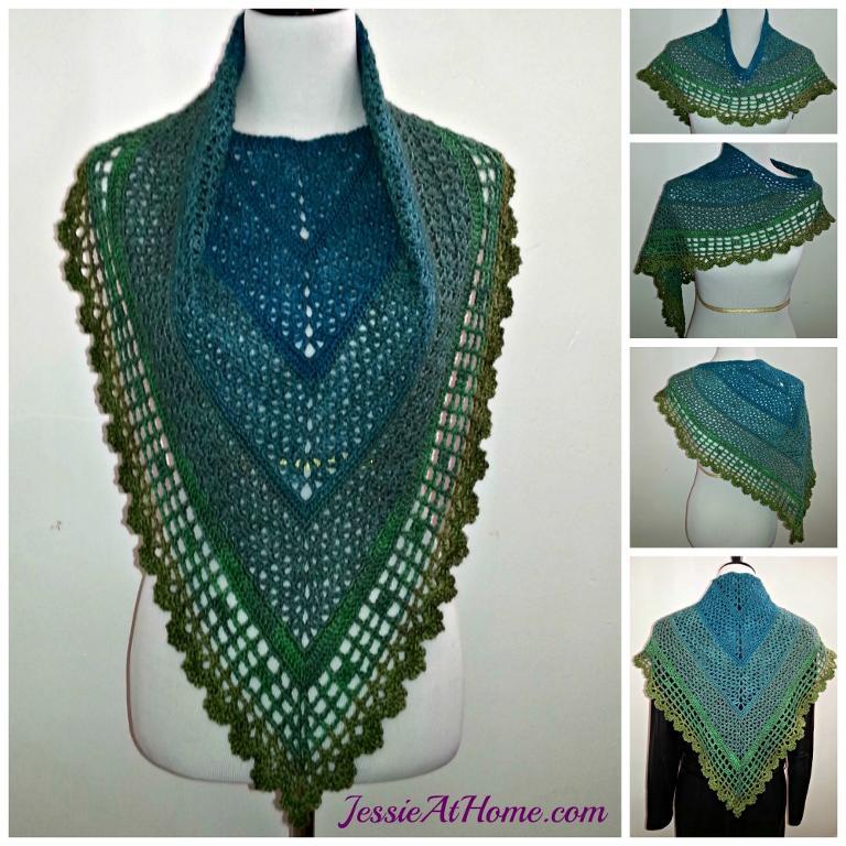 crochet shawl pattern