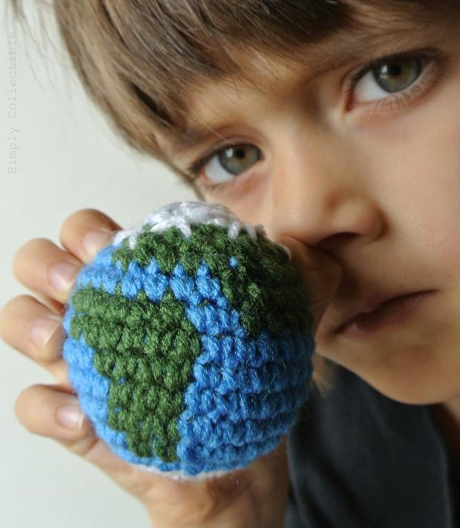 earth globe crochet pattern