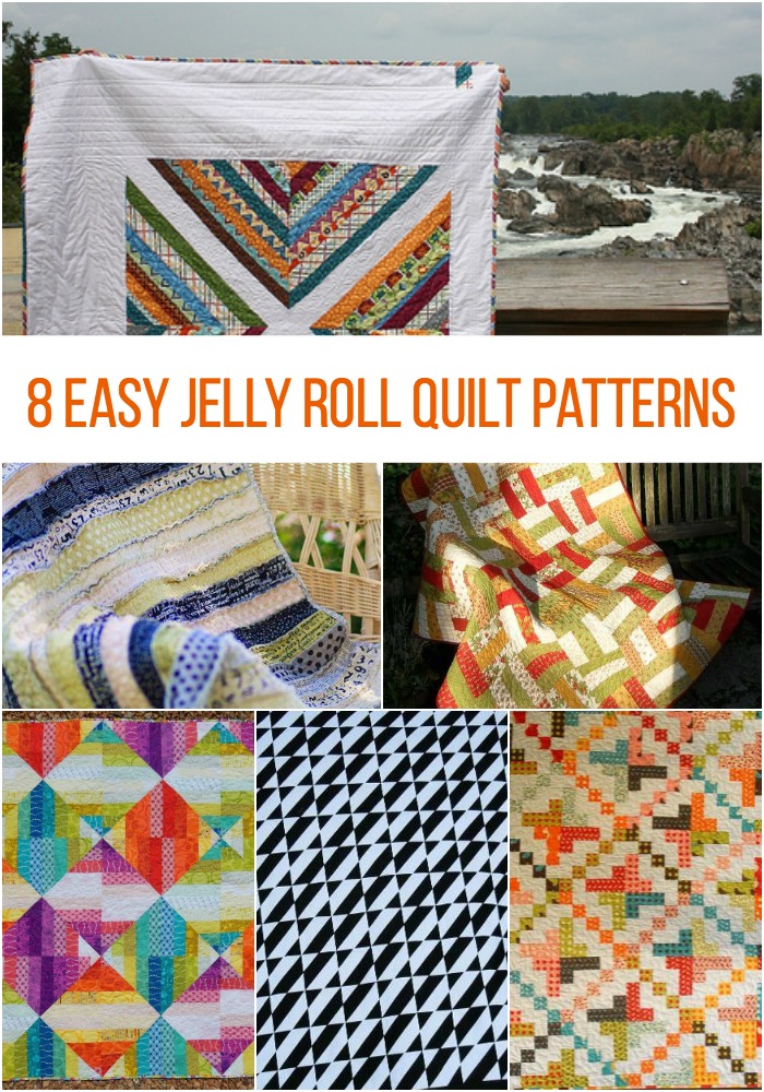 easy jelly roll patterns
