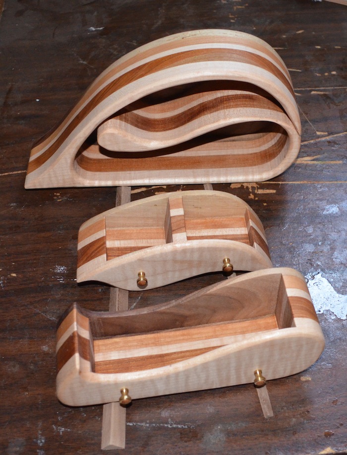 finishing bandsaw box