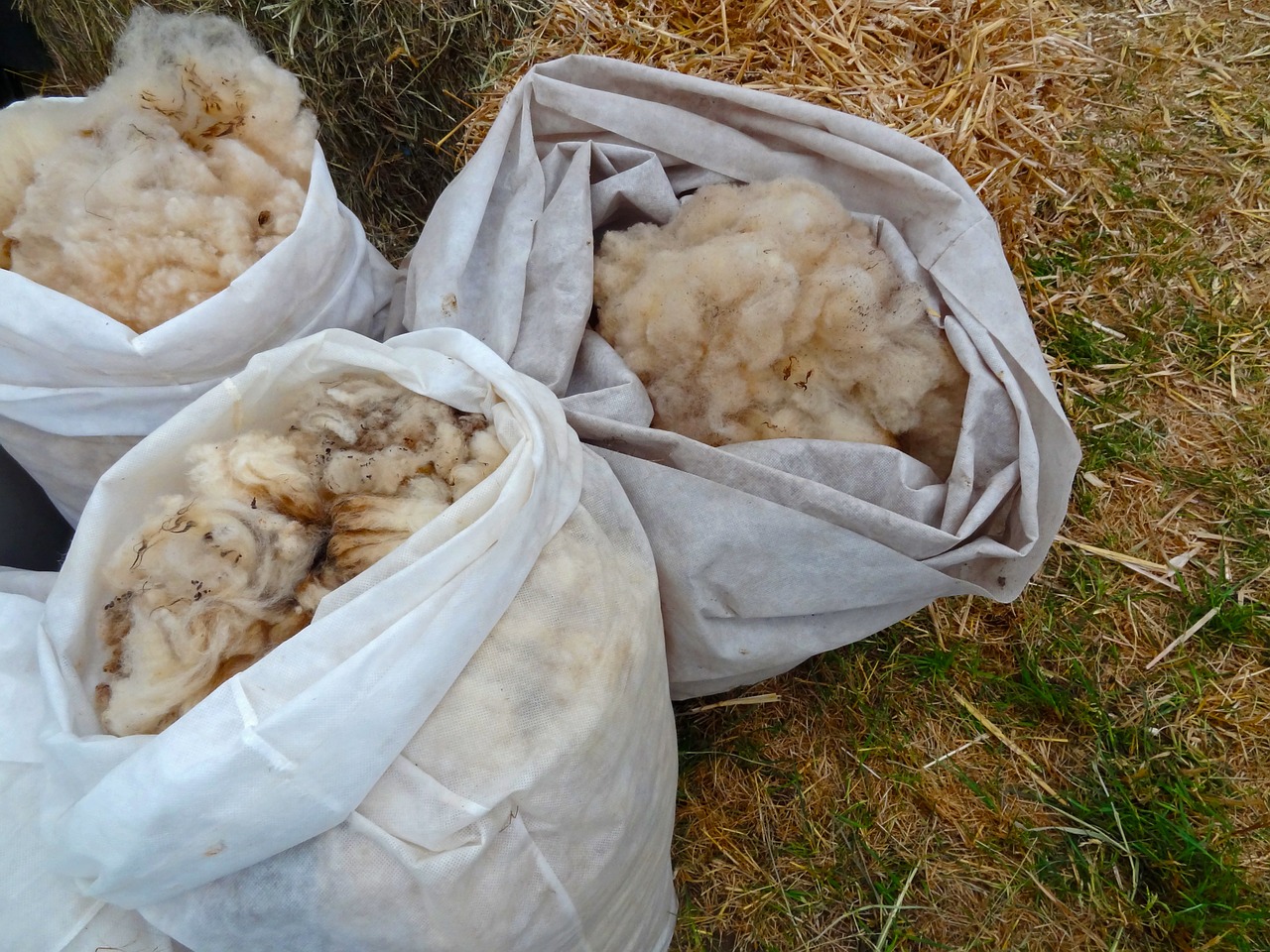 bags of fleece