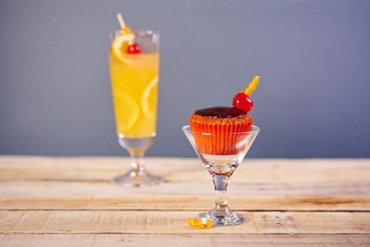 Screwdriver cupcake