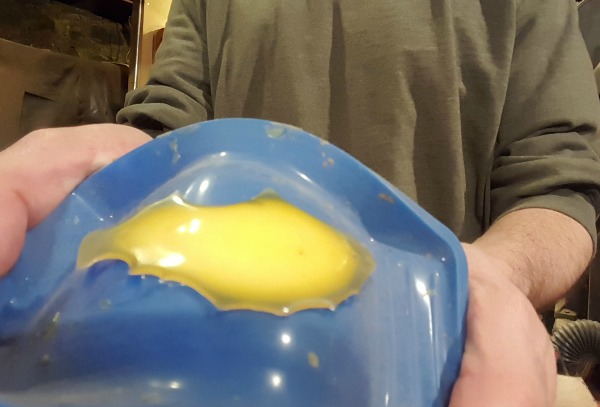 glue dried