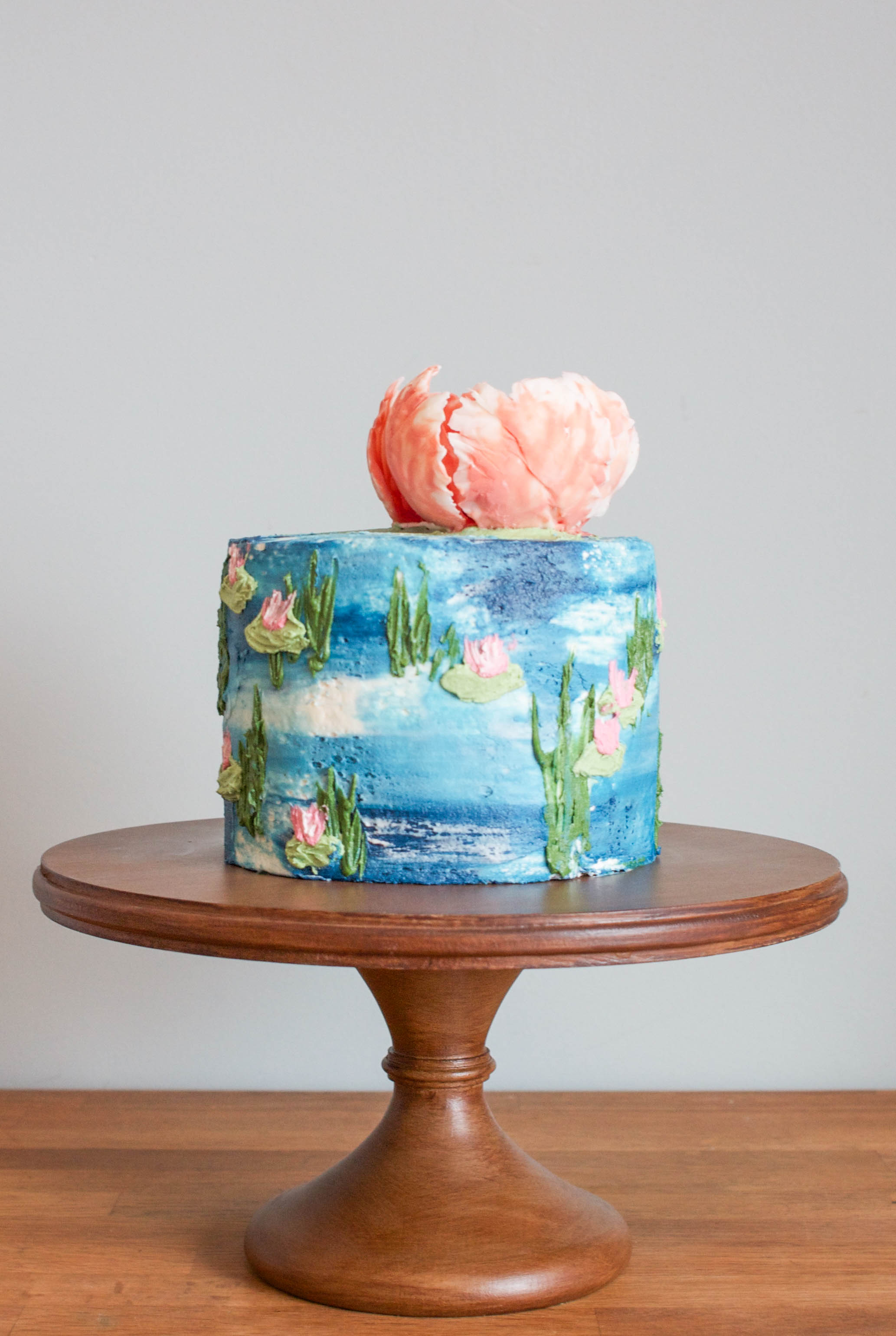 17 Buttercream-Painted Wedding Cake Ideas