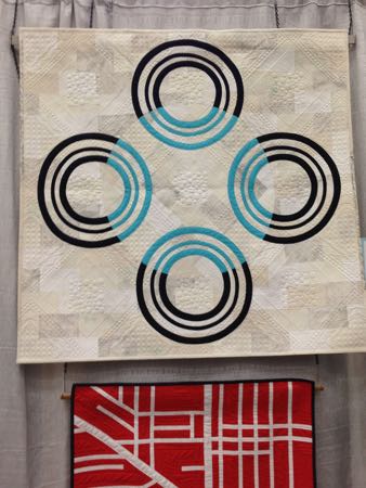 Target Practice quilt by Christine Perrigo