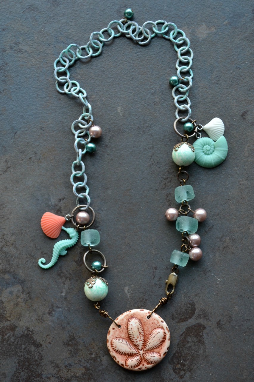sea inspired necklace