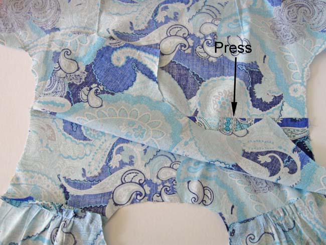 press seams