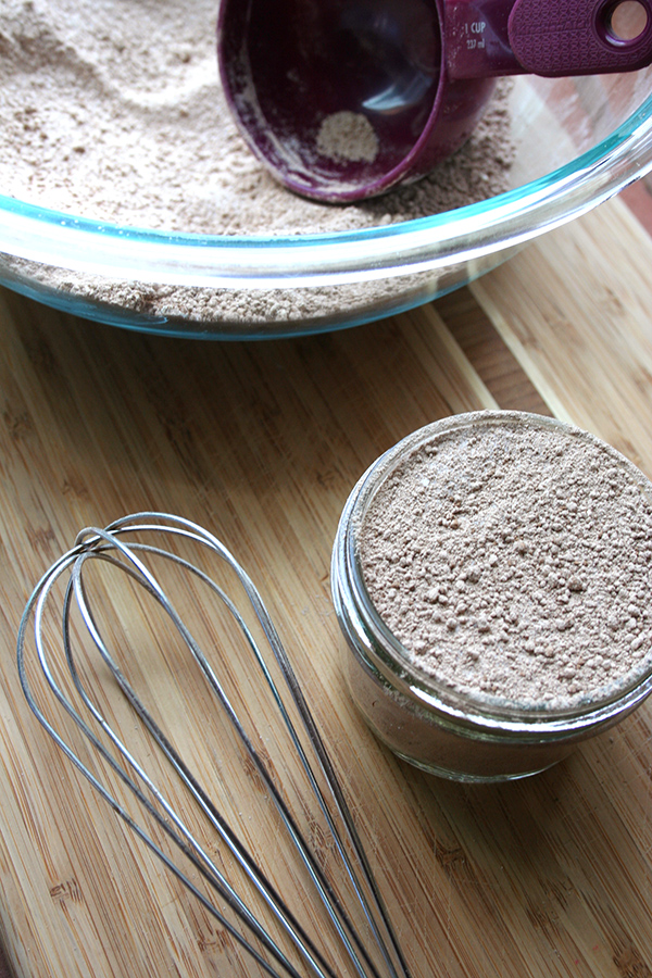 Mix into jars