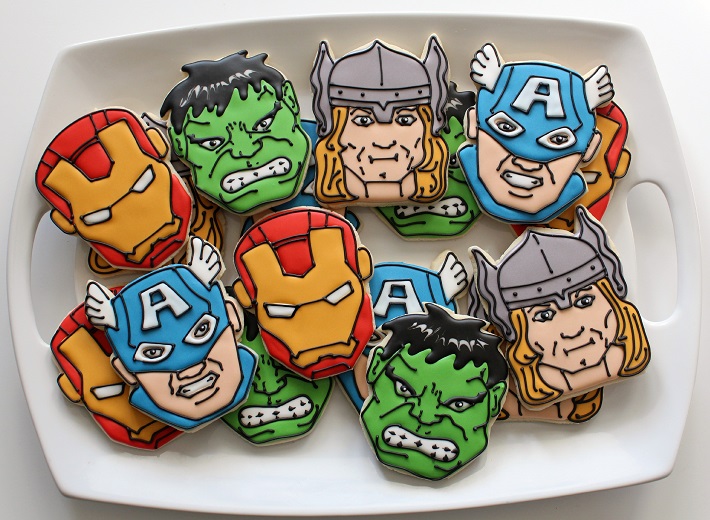 Avengers cookies