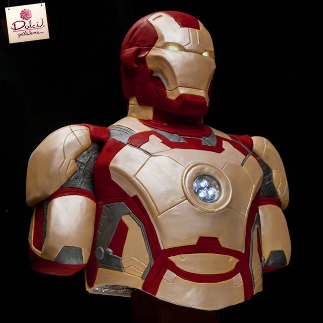 Iron Man cake