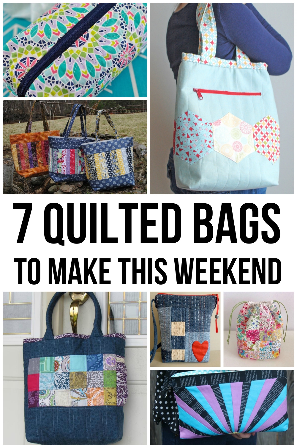 7 Quilted Bag Patterns