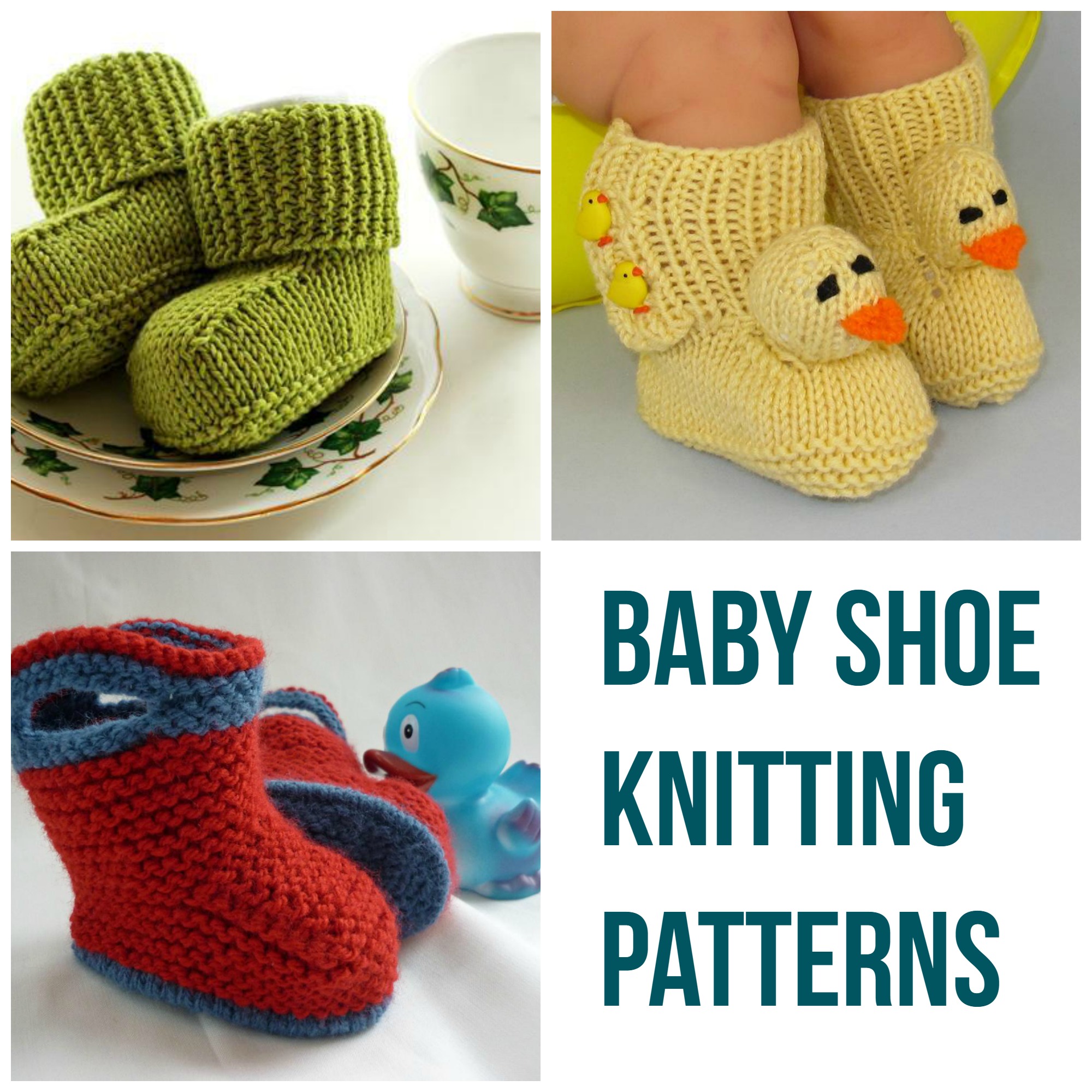 Baby Shoe Knitting Patterns