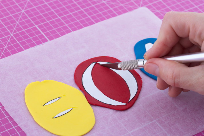 Cutting ball stripes