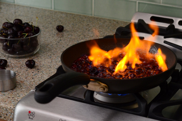 Retro-Fabulous Flaming Cherries Jubilee