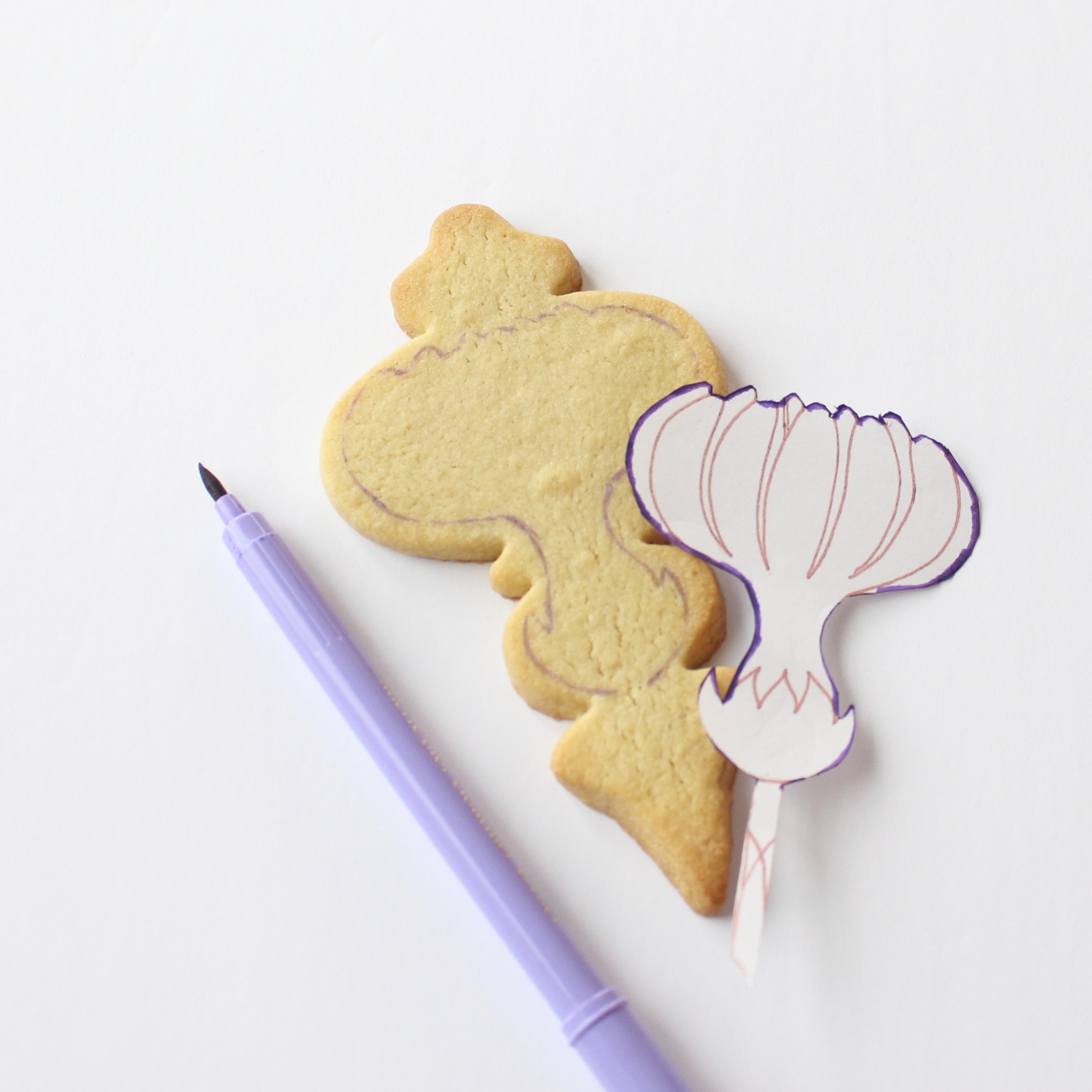 traced cookie
