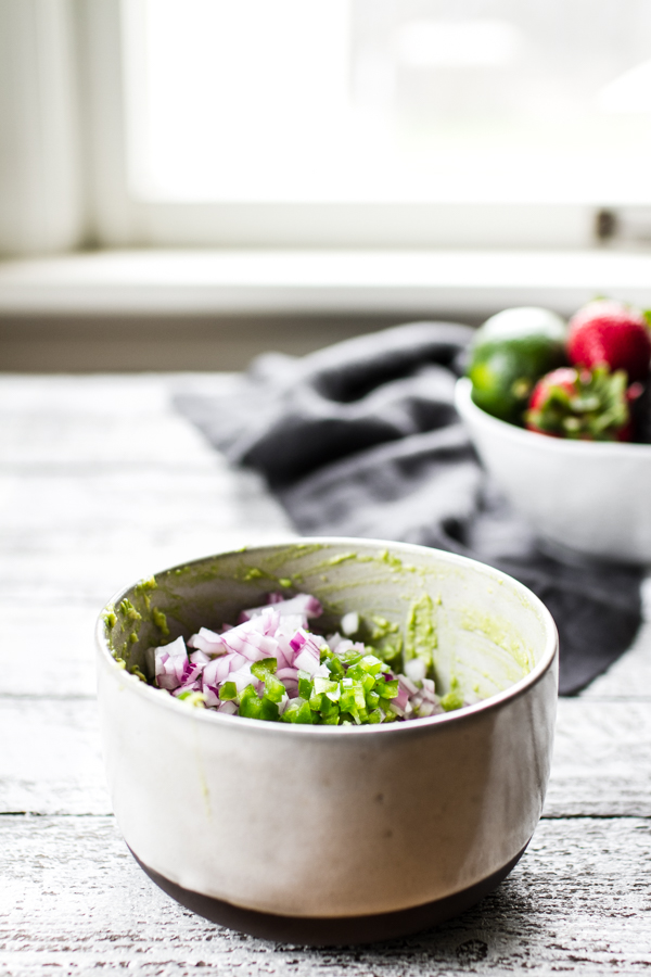 Summer Berry Guacamole