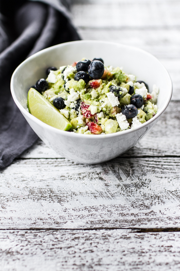 Summer Berry Guacamole