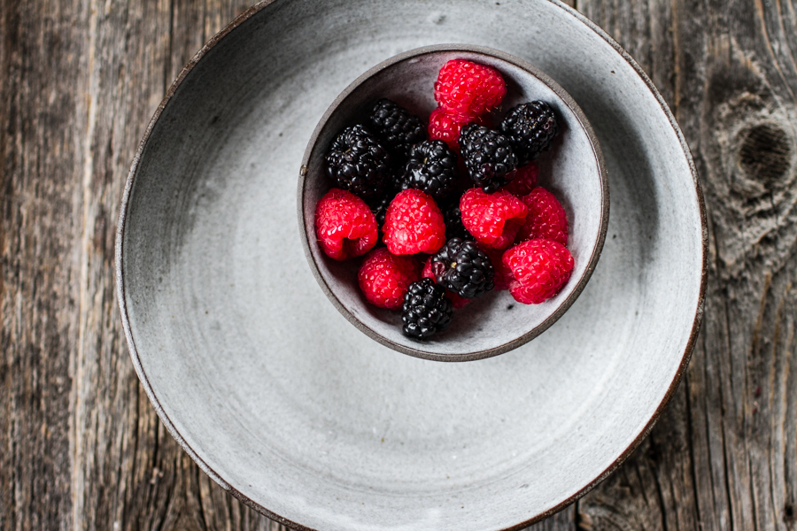 Raspberries and Blackberries