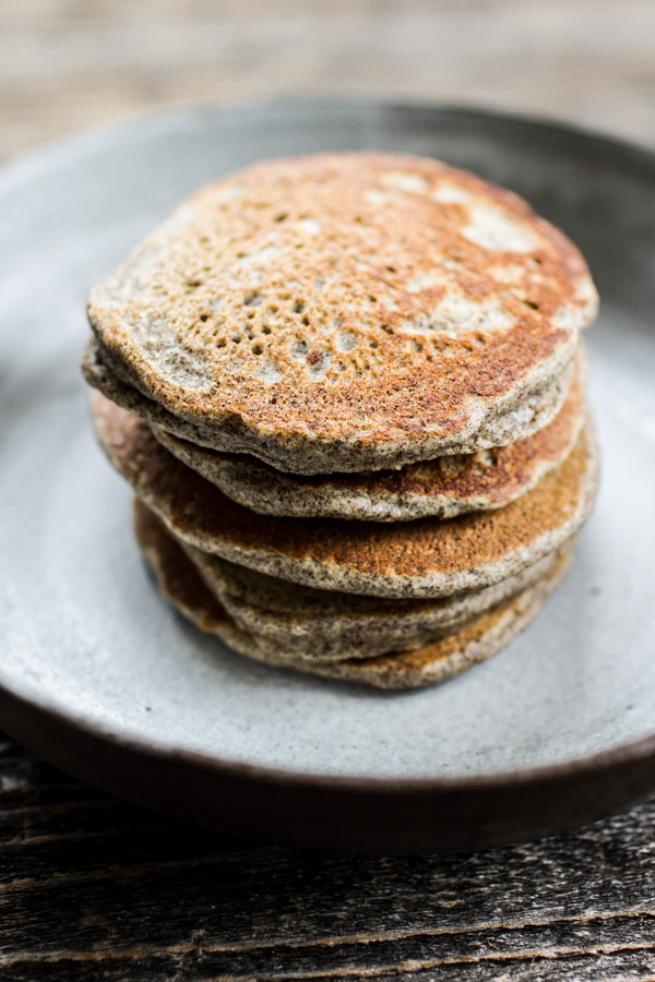 Gluten-Free Buckwheat Flour Pancakes