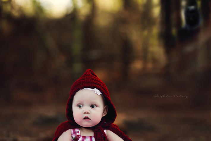 Little Red Riding Hood Themed Portrait