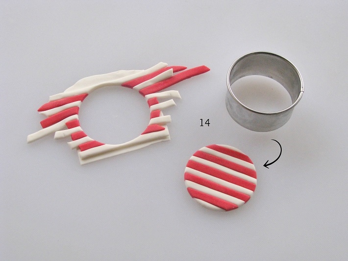 Patriotic fondant tutorial step 7