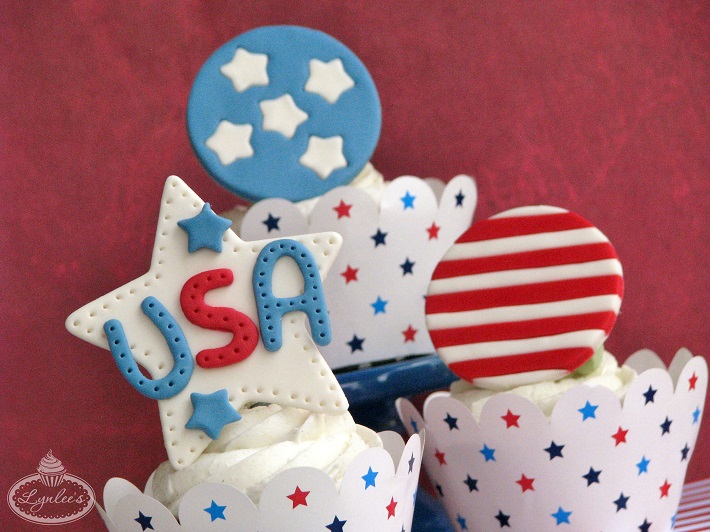 Patriotic fondant tutorial