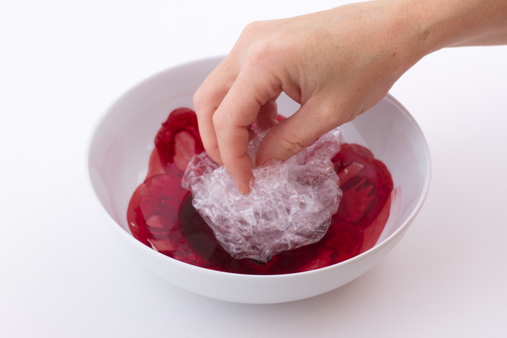 Dip clingfilm