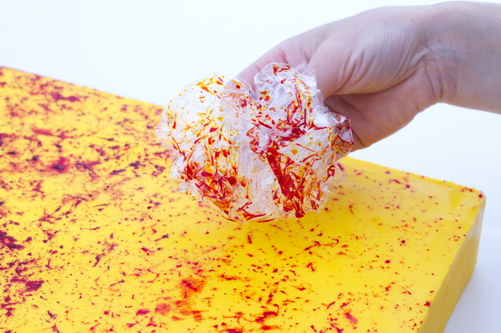 Dab orange coloring