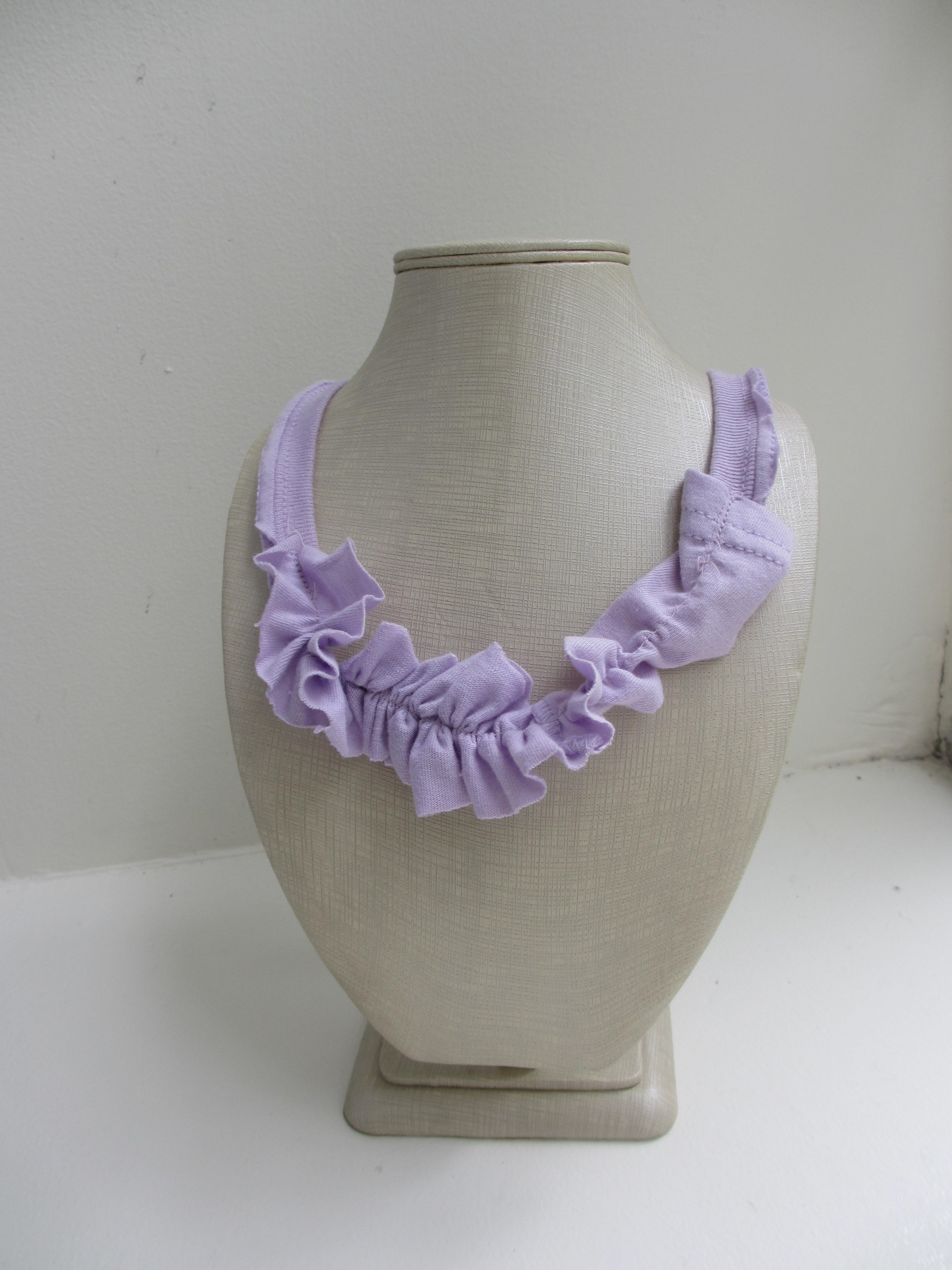 Ruffle T-Shirt Necklace