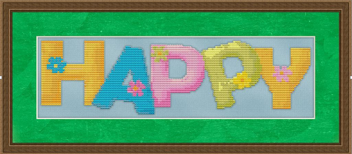 happy pattern