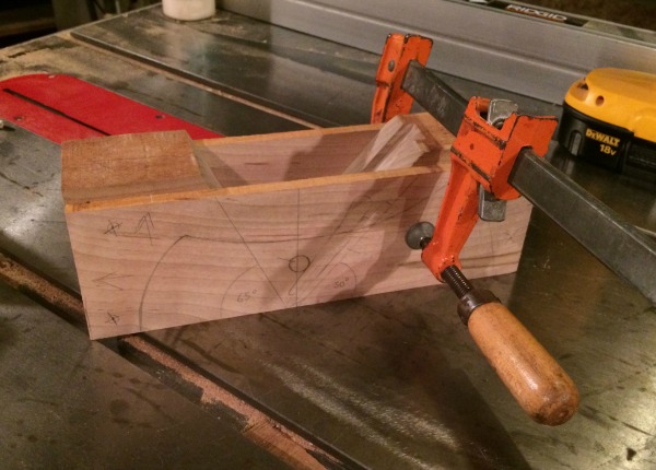 clamping bed block