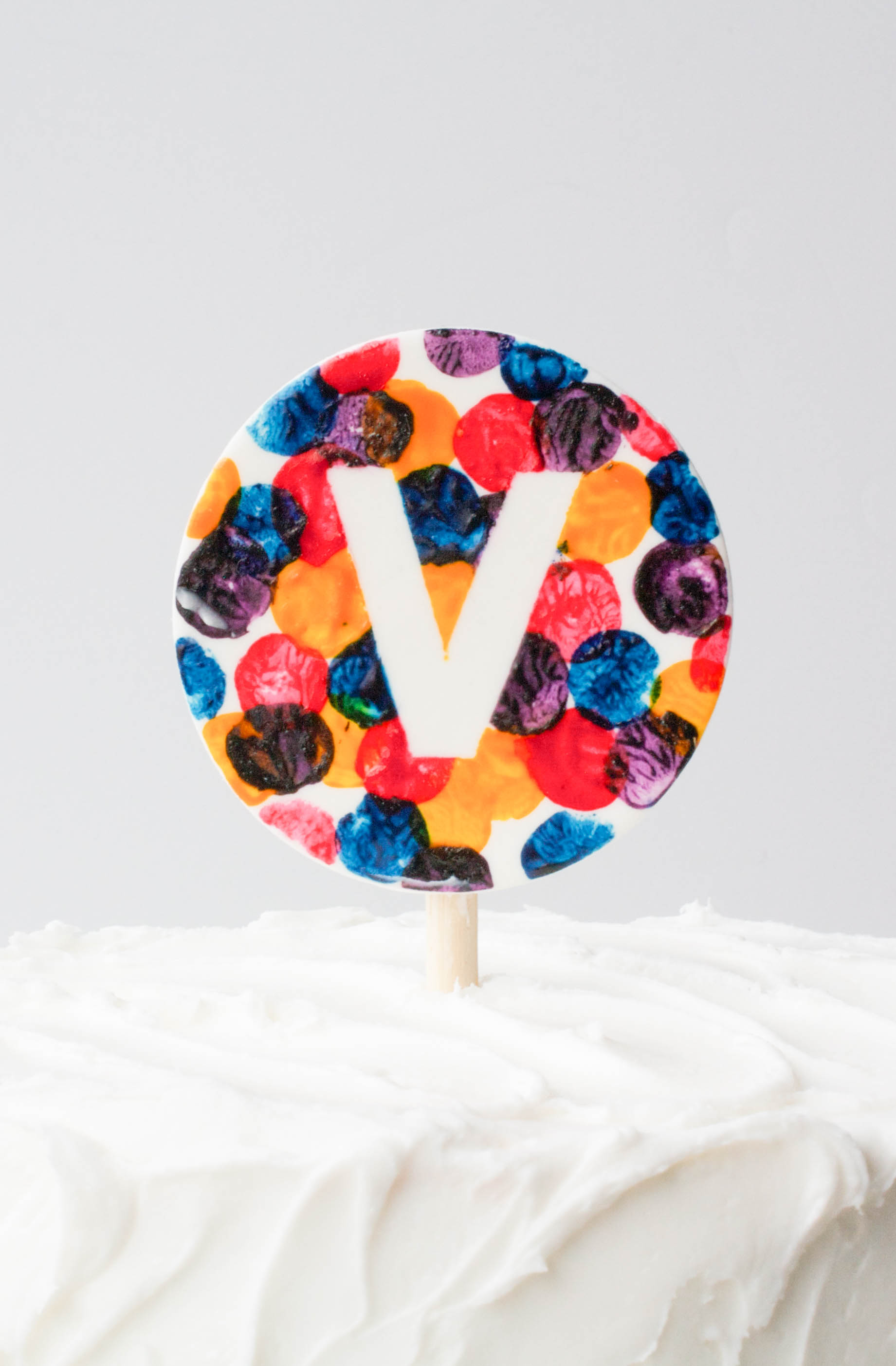 Confetti Cake Topper | Erin Gardner | Craftsy