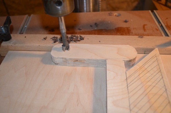drill feather board