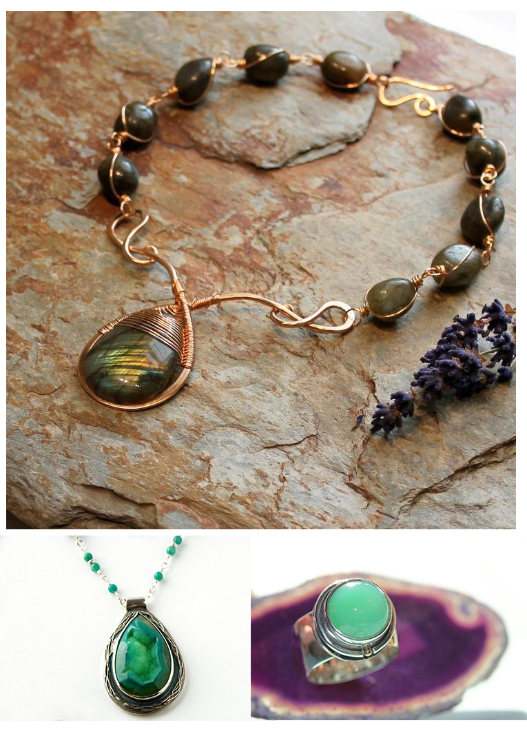 Focal - Green Stone Jewelry