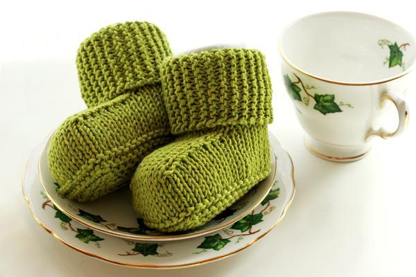 Baby Uggs Free Knitting Pattern