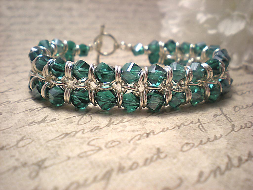 Rings of Saturn Chainmaille Bracelet pattern