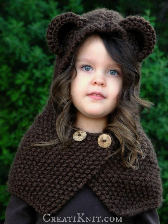 Briar Bear Cowl knitting pattern