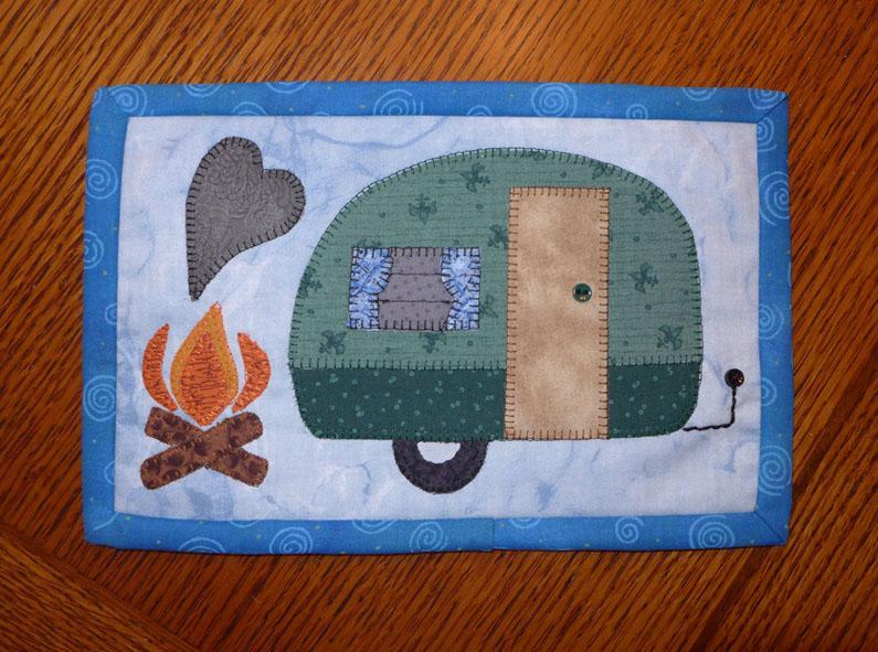 Camping Fun Mug Rug