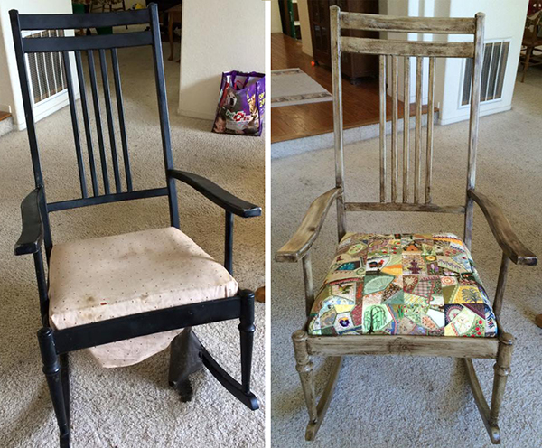 rocker before and after