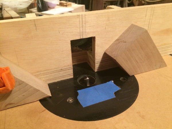 router table set up