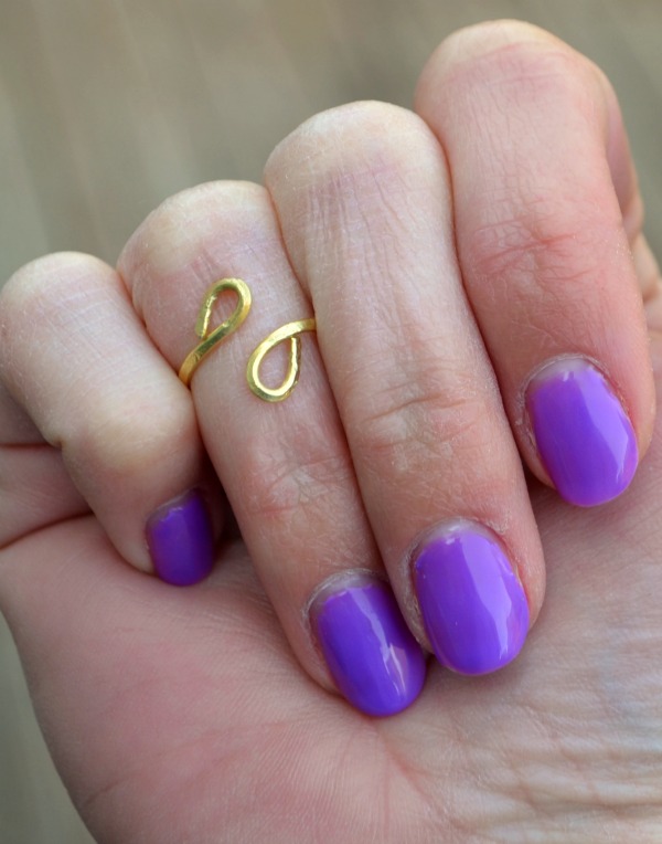 Easy Wire Midi Ring