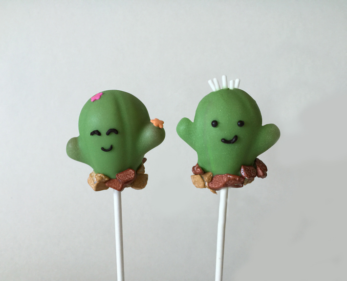 Cactus Cake Pops