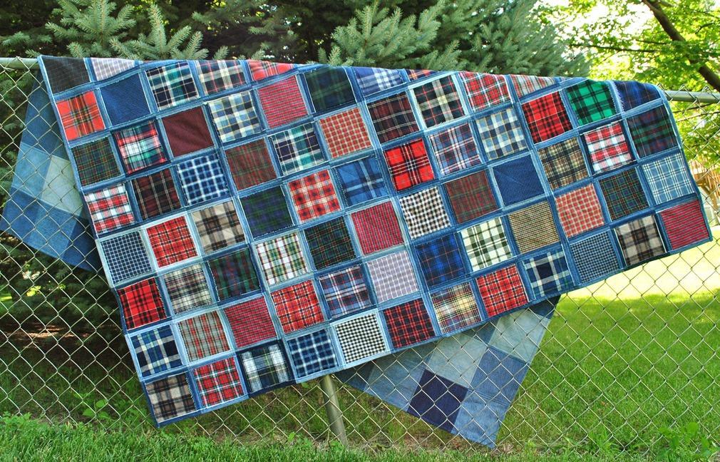 Denim Picnic Blanket