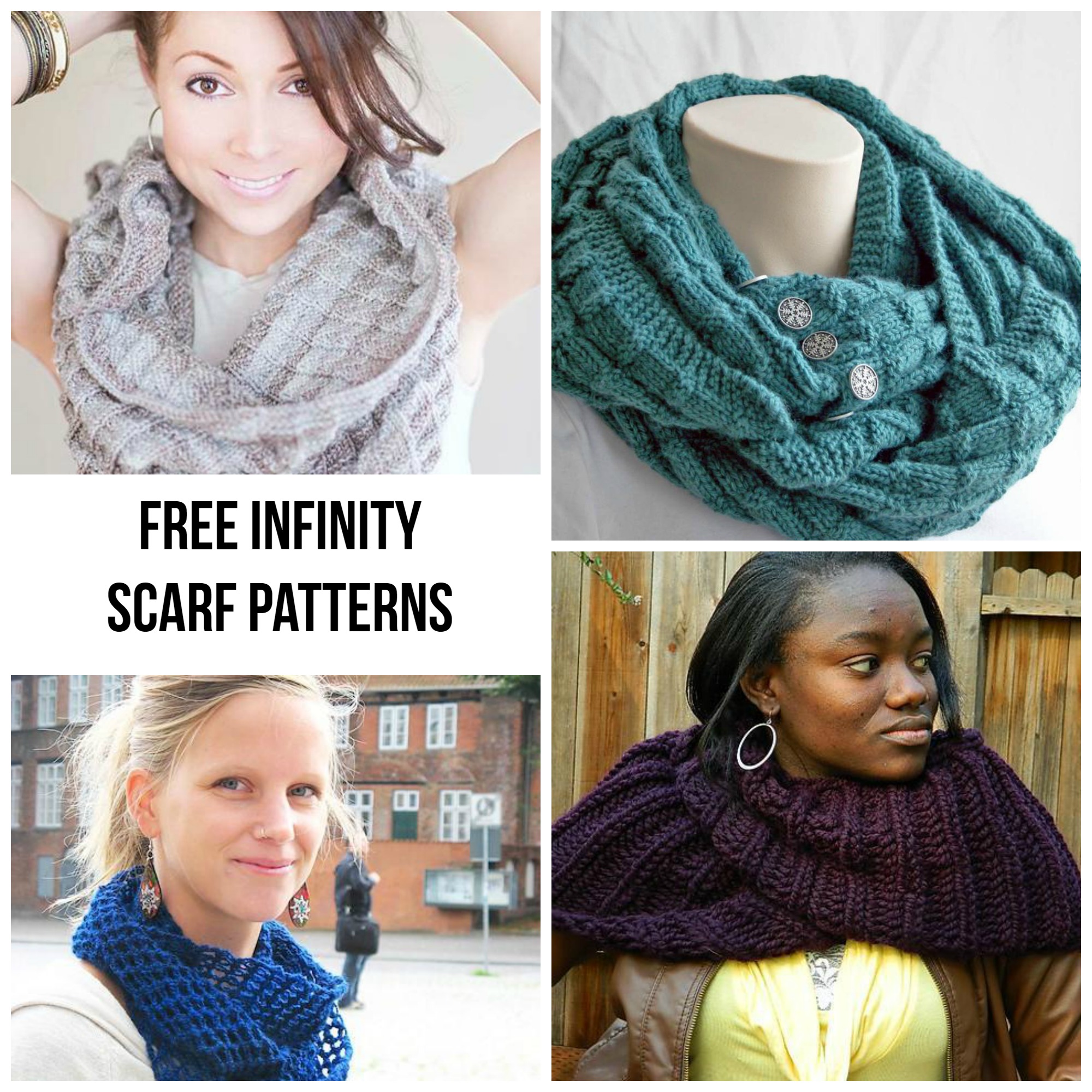 Free Infinity Scarf Knitting Patterns