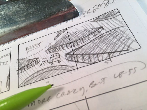 Thumbnail sketch for a picture book