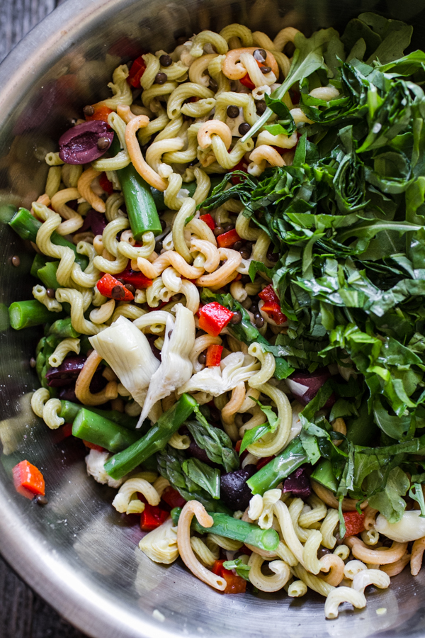 Summer Pasta Salad Recipe - great for picnics!