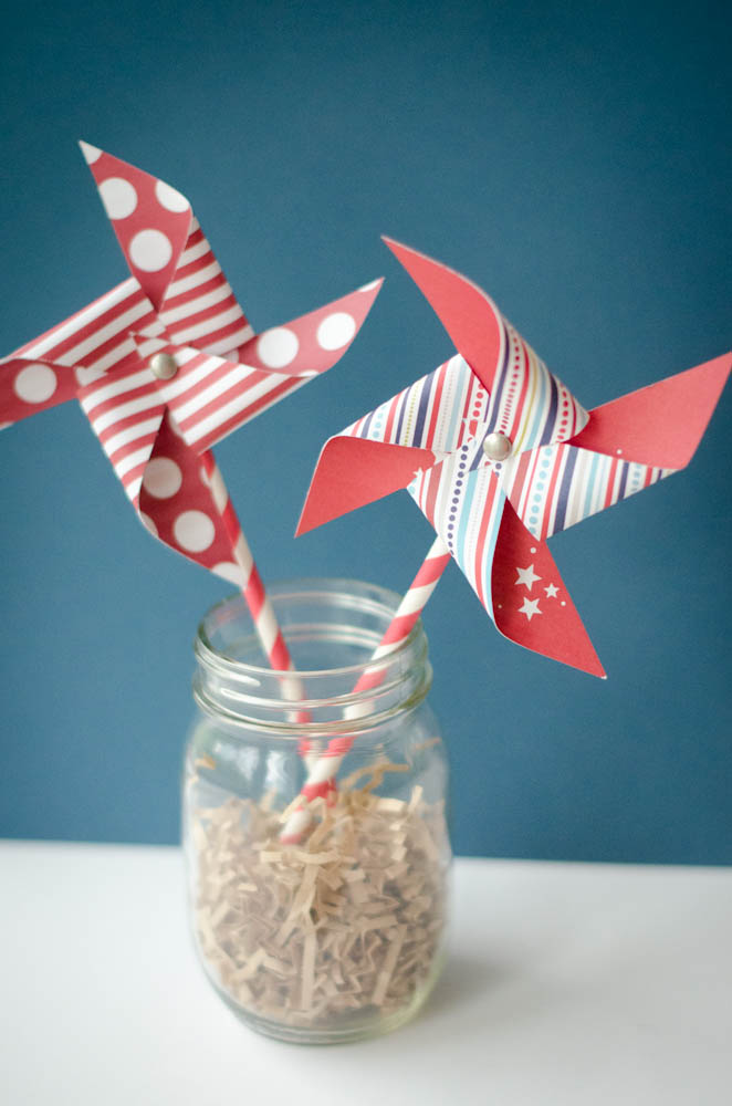 how to make paper pinwheels